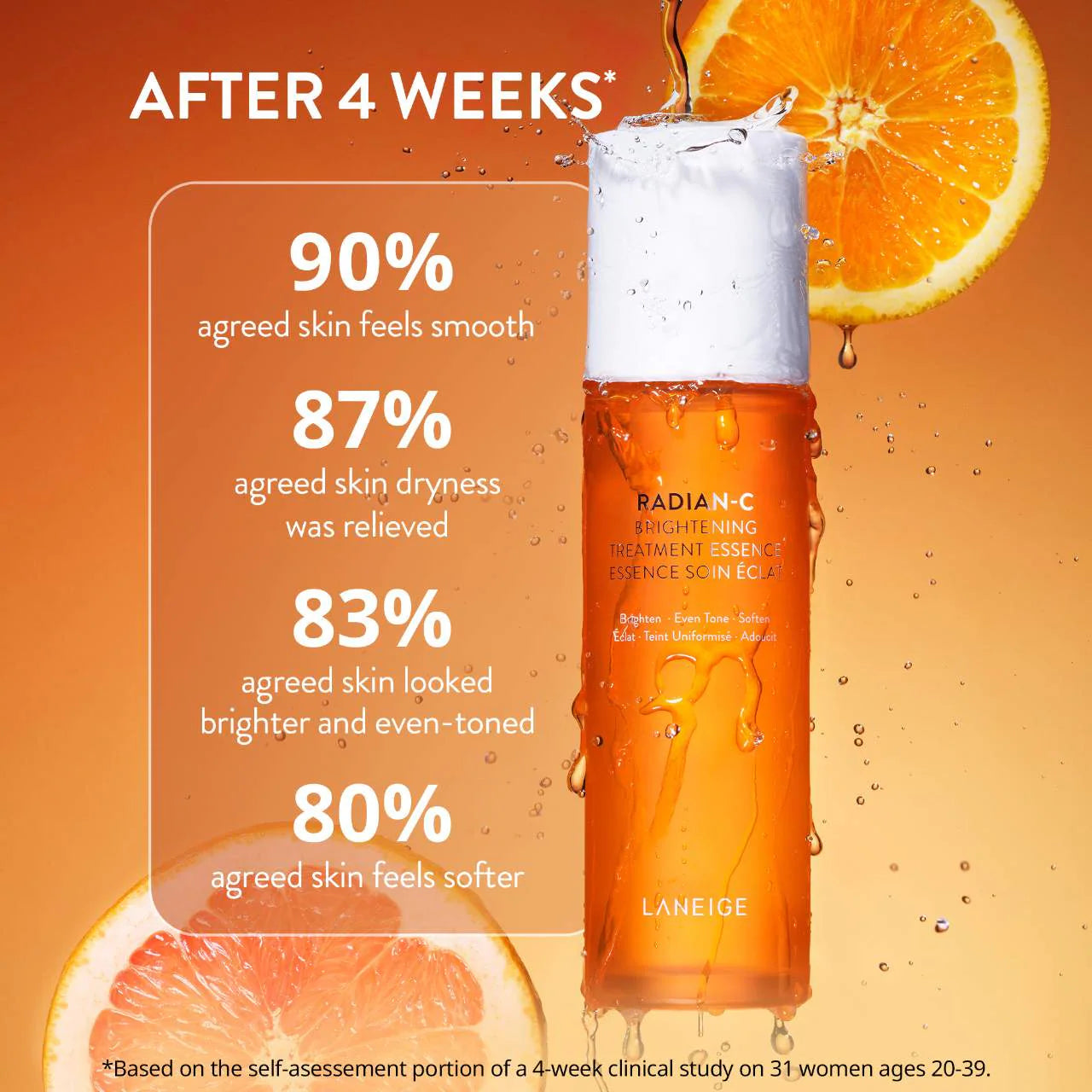 LANEIGE Radian-C Brightening treatment essence 150ml