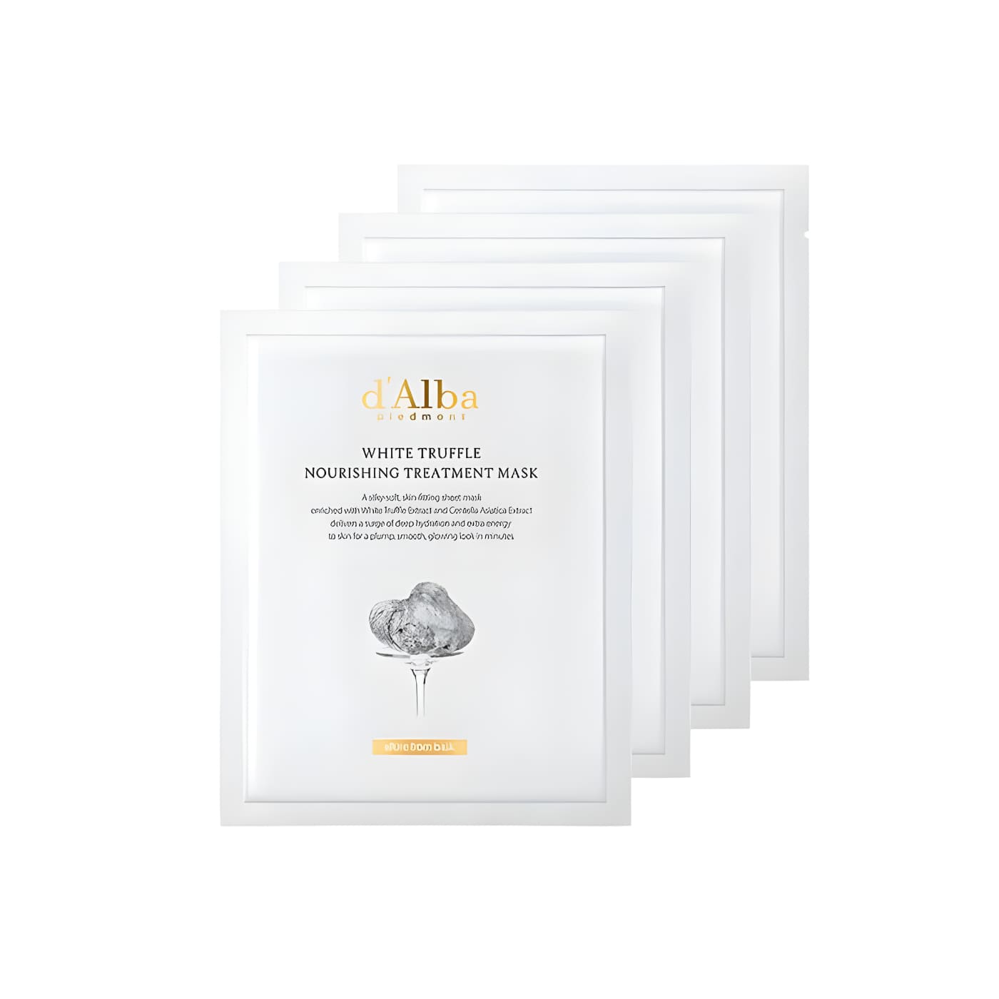 d'Alba White Truffle Nourishing Treatment Mask 25ml*4packs