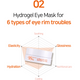 PETITFEE, Collagen & CoQ10 Hydrogel Eye Patches 60ea