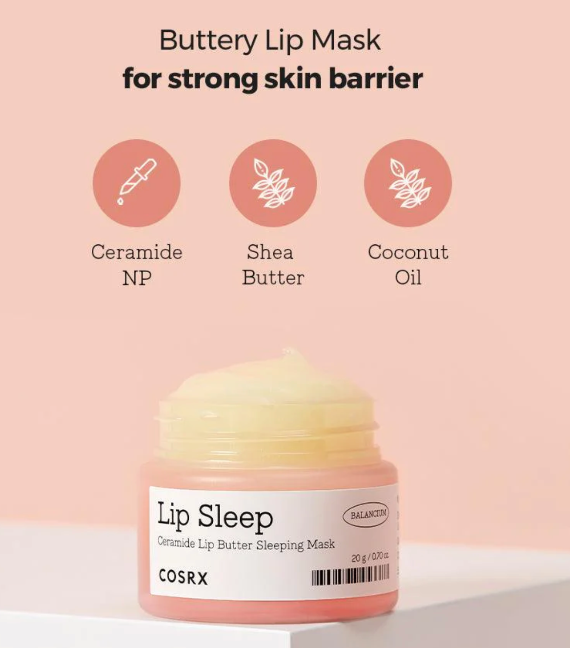 COSRX Lip Sleep Butter Sleeping Mask 20g