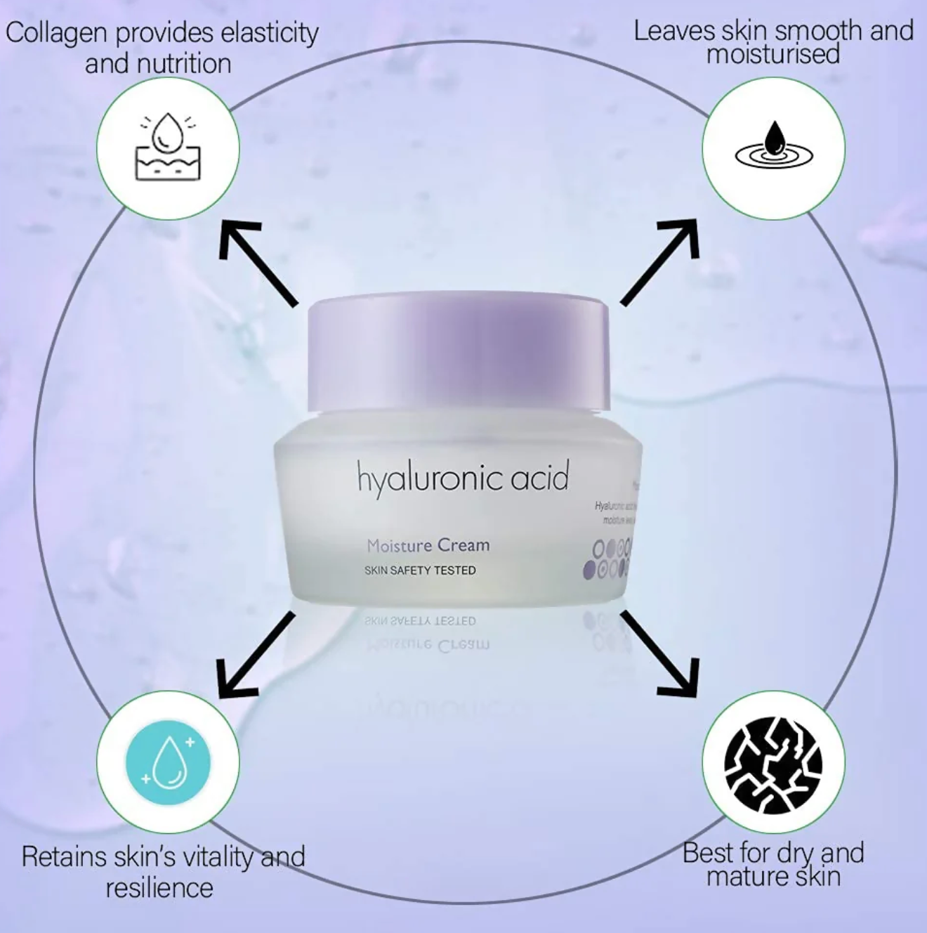 IT'S SKIN hyaluronic acid Moisture Cream 50ml