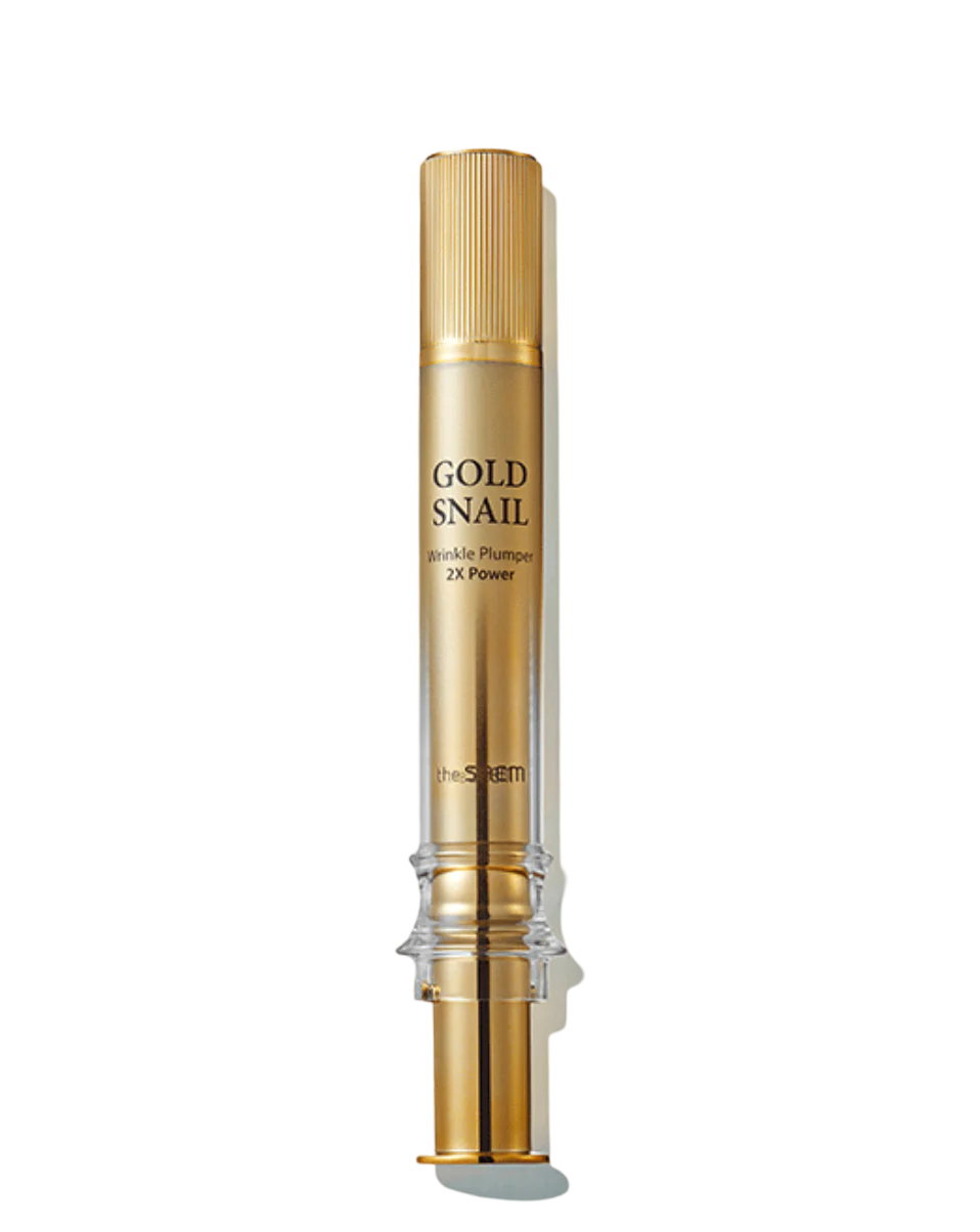 the SAEM Gold Snail Wrinkle plumper 2X power 12ml