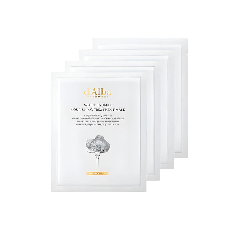 d'Alba White Truffle Nourishing Treatment Mask 25ml*4packs