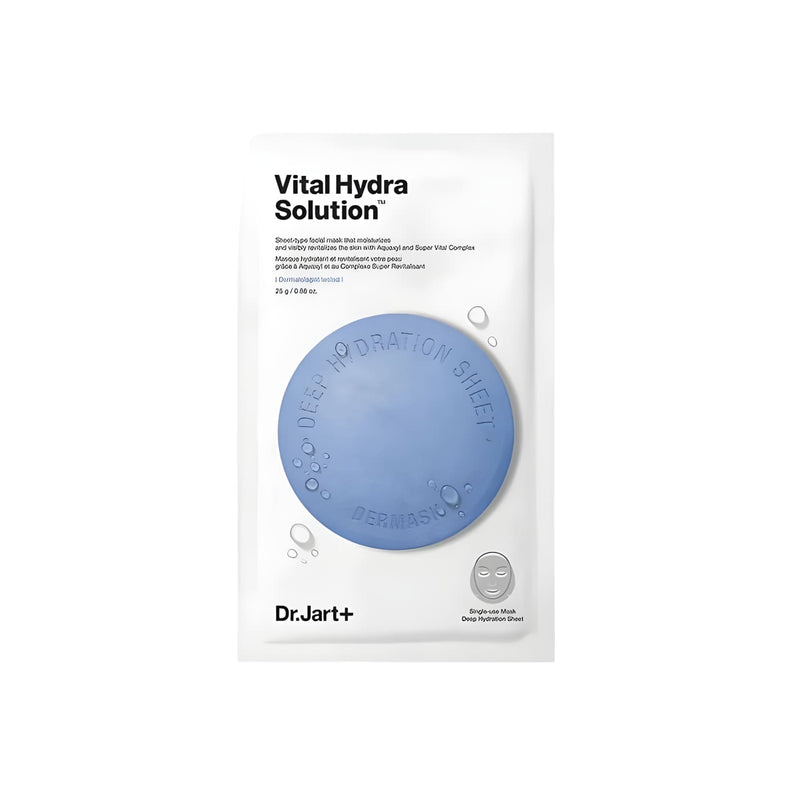 Dr. Jart SHEET FACE MASK WATER JET VITAL HYDRA SOLUTION